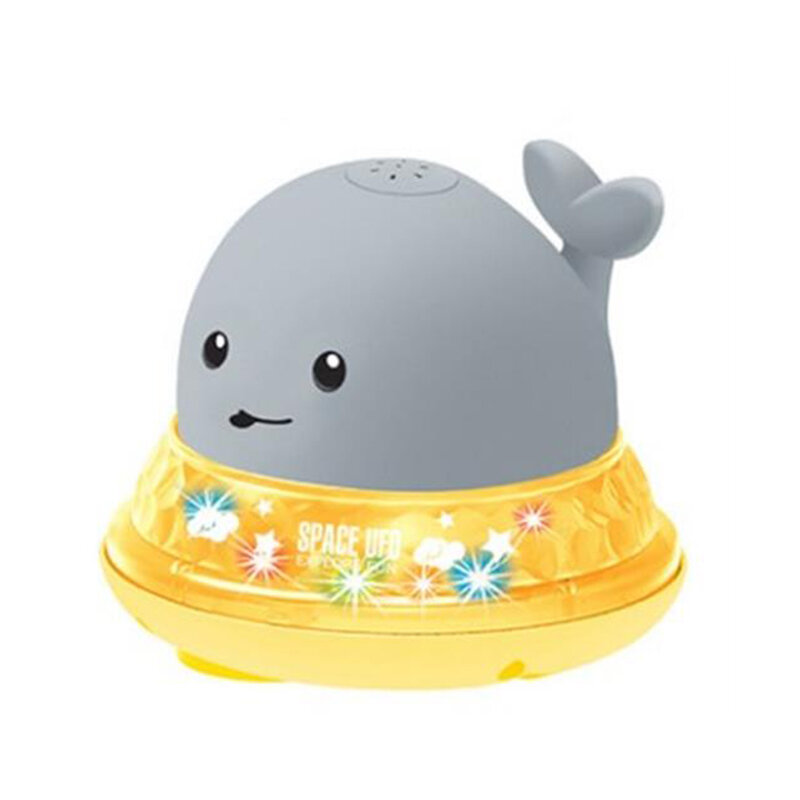 Śliczne wieloryb zraszacz wody łazienka kąpiel dla dzieci zabawki Kid zraszanie prysznic pływanie zabawki wodne dzieci prezent LED indukcja
