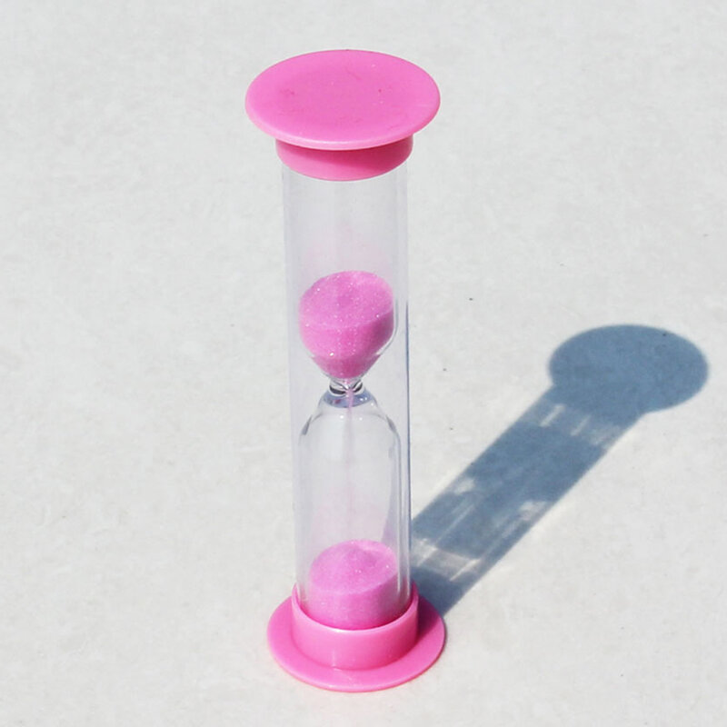 5 Colors 1Pcs 2 Minutes Hourglass Children Sand Timer Brush Mini Timer Creative Exquisite Small Gifts Exquisite Home Decoration