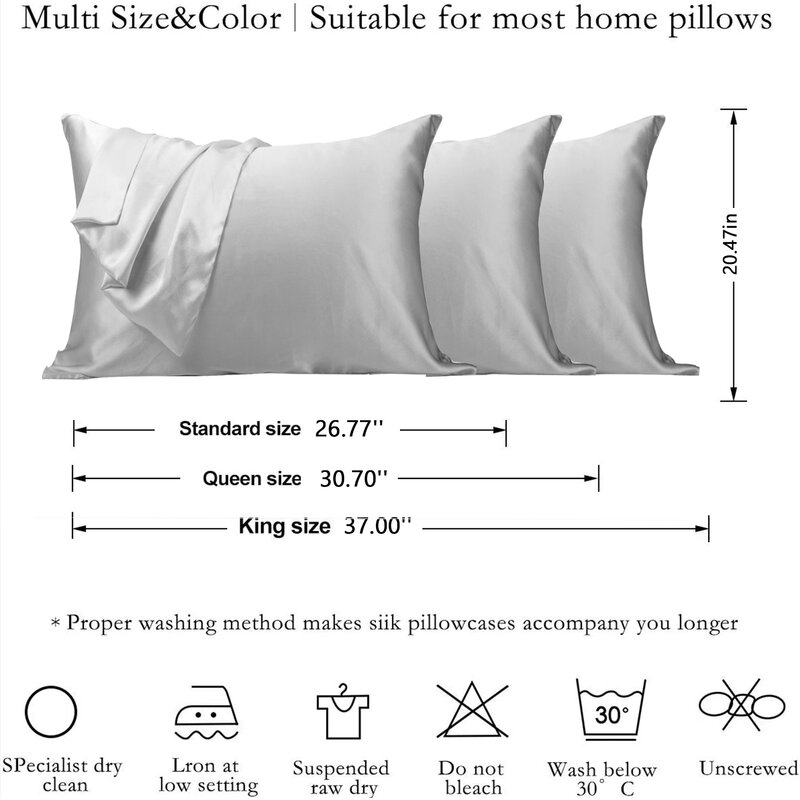 Toldim 100% 純粋な絹の枕ケースリアルシルク枕ケース天然シルク枕ケース桑シルク枕ケースシルク枕ケース