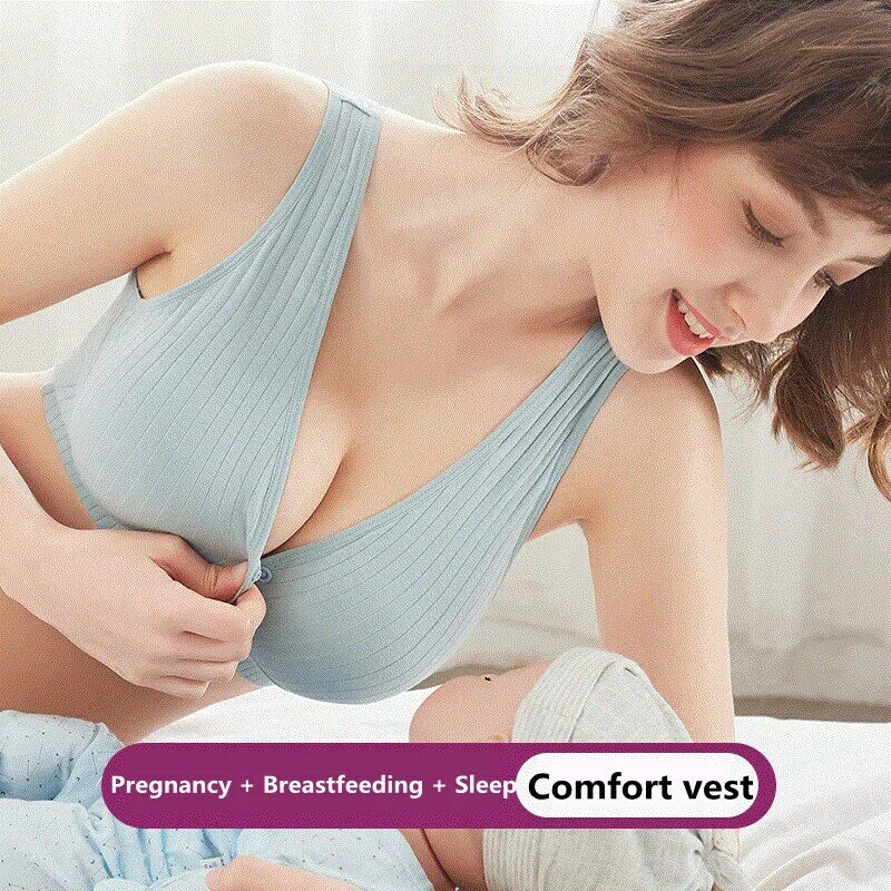 Women Nursing Bra Maternity Underwire Bralette with Removable Spill Prevention Pads for Motherhood Pregnancy Breastfeeding