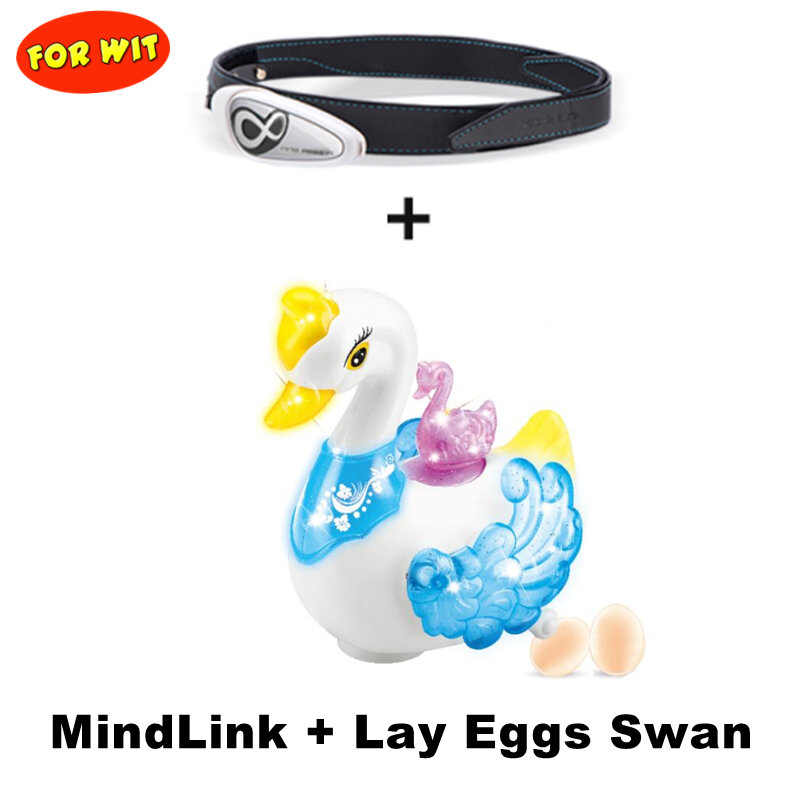 MindLink-juguete de alta tecnología con aplicación Brainlink, entrenamiento de concentración de ondas del cerebro, Detector de Control de ideas, Swan, 2021