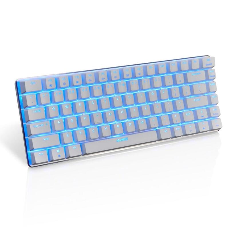 Mechanical Gaming Keyboard 18 Mode RGB Backlit USB Wired 82 Keys Blue/Black Axis for Professional Keyboard for Gamer Notebook PC