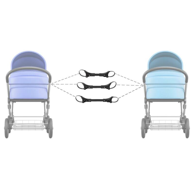 3pcs Coupler Bush Insert Into The Strollers For Babyzen Yoyo Baby Yoya Stroller Connector Adapter Make YOYO Into Pram Twins