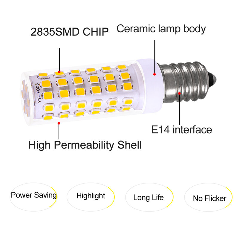 G9 G4 E14 LED lampadina a mais 3W 5W 7W lampada a LED AC220V SMD2835 360 ° angolo del fascio LED lampada a mais sostituzione lampada alogena lampadario