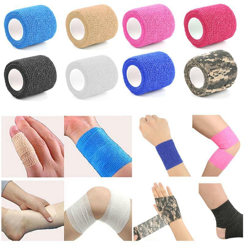 3 rozmiar samo przylepny bandaż elastyczny taśma sportowa Elastoplast w nagłych wypadkach taśma mięśniowa pierwszej pomocy narzędzie wsparcie kolana bandaż samoprzylepny