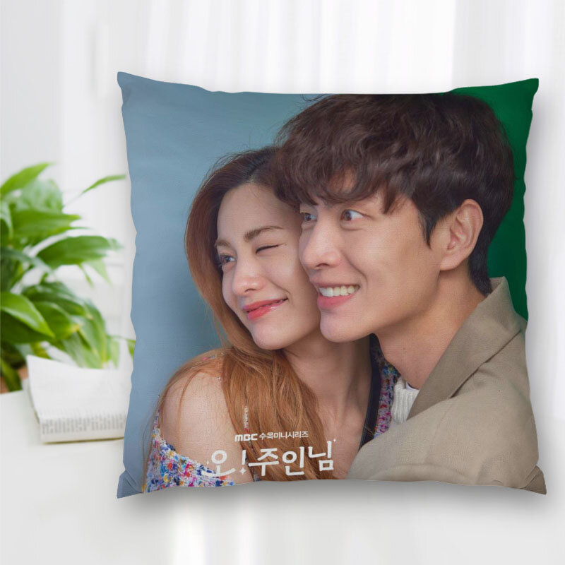 Custom Square Pillowcase Korean Drama Oh My Ladylord Soft Pillow Cover Zippered More Size DIY Gift Pillowcase 35x35cm 40x40cm