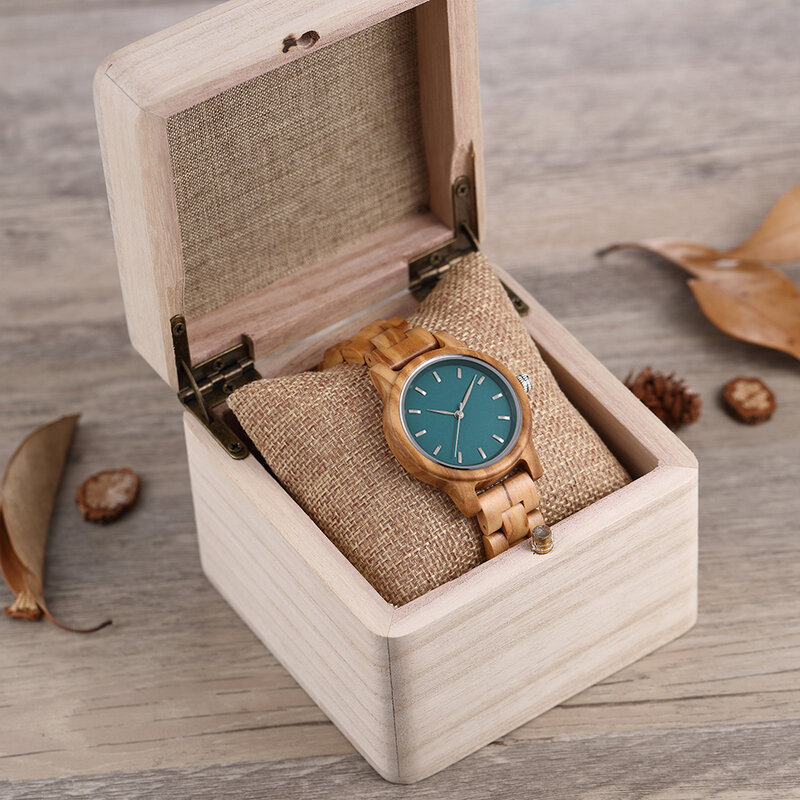 Shifenmei Wathces Women Retro Olive Wood Quartz Wrsitwatch Lady Classical Handmade Wooden Watch reloj