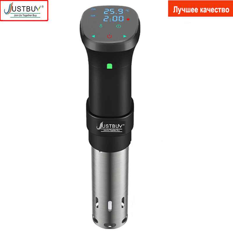 IPX7กันน้ำ1800W LCD ช้า Sous Vide Cooker เครื่องทำอาหารทนทาน Immersion Circulator Digital Timer