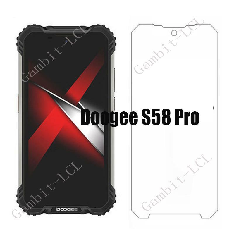 Doogee N40 프로 N30 N20 N10 S59 S86 S88 플러스 S97 X93 X95 X96 S58 강화 스크린 보호 커버 필름, 보호 유리 3 피스
