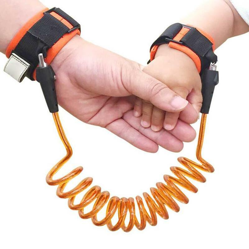 Guinzaglio per prodotti per la cura della sicurezza dei bambini guinzaglio Anti perso regolabile per bambini Dropshipping Link Belt Tra belt Baby Rope Wristband Wristband Q4V1