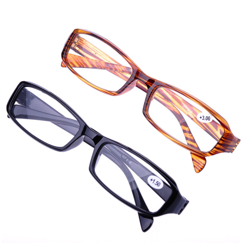 +1.0~+4.0 Portable High-definition Presbyopic Lens Reading Glasses Women Men Vintage Magnifier Eyewear