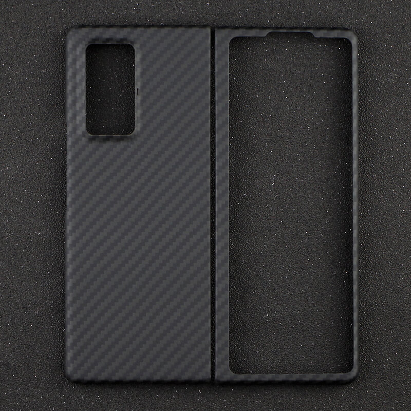 YTF-carbon real carbon fiber cover For Samsung Galaxy Z Fold 2 Case Aramid fiber cases SM F916B SM F916N Z Fold 2 5G Phone shell