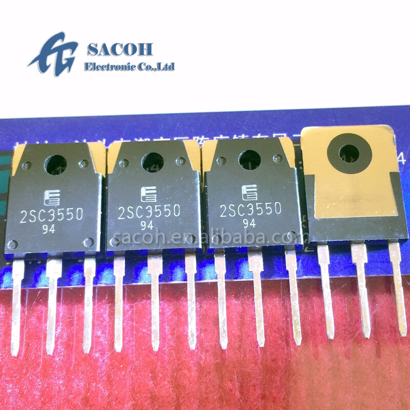 10Pcs 2SC3550 C3550 ou 2SC3551 ou 2SC3552 TO-3P 10A 800V NPN Transistor De Potência
