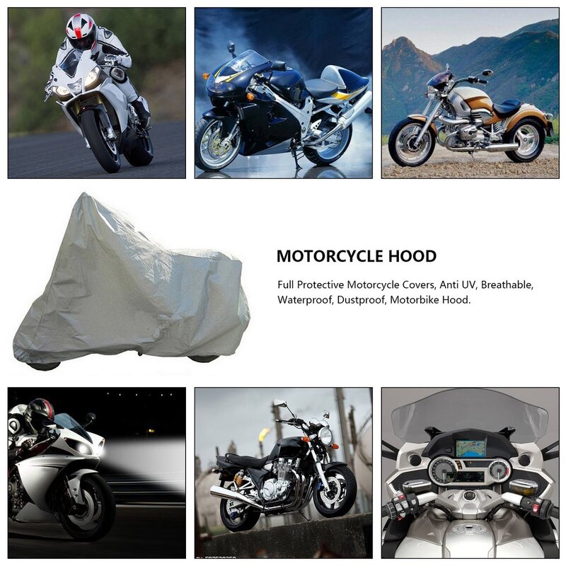Housse de protection complète pour moto, imperméable, Anti-poussière, UV, soleil, pluie, neige, intérieur et extérieur, pour Scooter, 2021