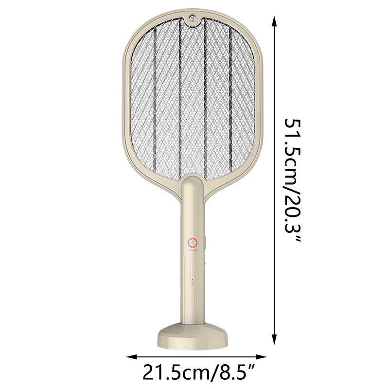 Electric Handheld Bug Zapper Insect Fly Swatter Racket Portable Mosquitos Killer Pest Control For Bedroom Outdoor Swatter