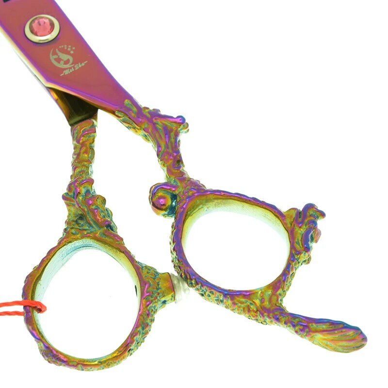Meisha 6 polegada profissional tesouras do cabelo salão de beleza barbeiro desbaste tesoura barbeiro cabeleireiro conjunto tesoura a0110a
