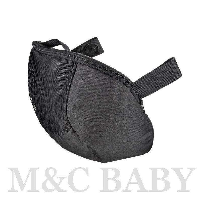 Borsa portaoggetti Essentials Bag compatibile con Doona/Foofoo Infant Car Seat passeggino Mom Bag colore nero