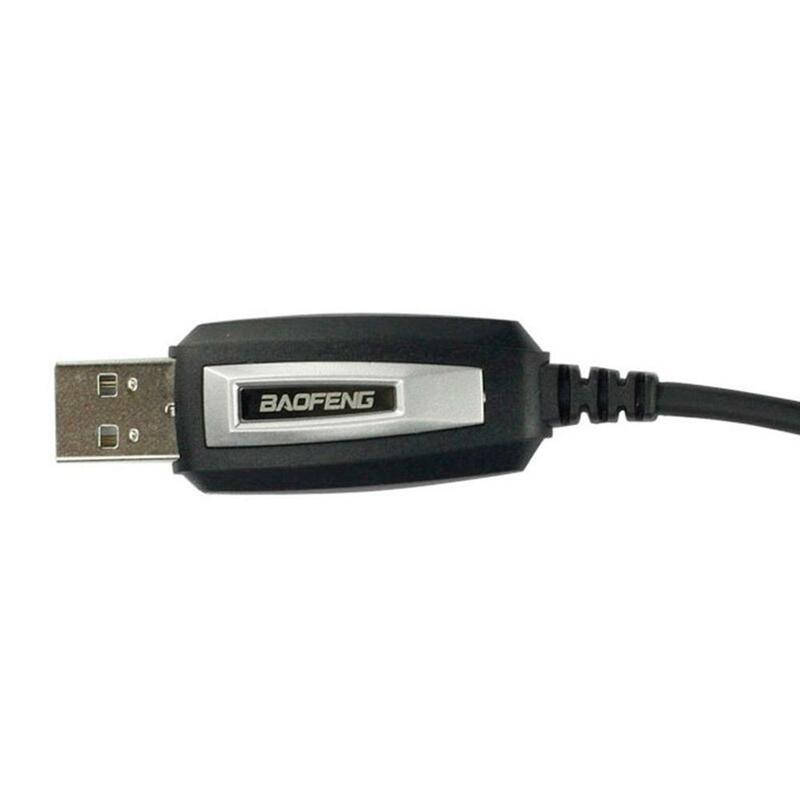 Baofeng cabo de programação usb com driver cd para baofeng UV-5R BF-888S UV-82 GT-3 walkie talkie acessórios