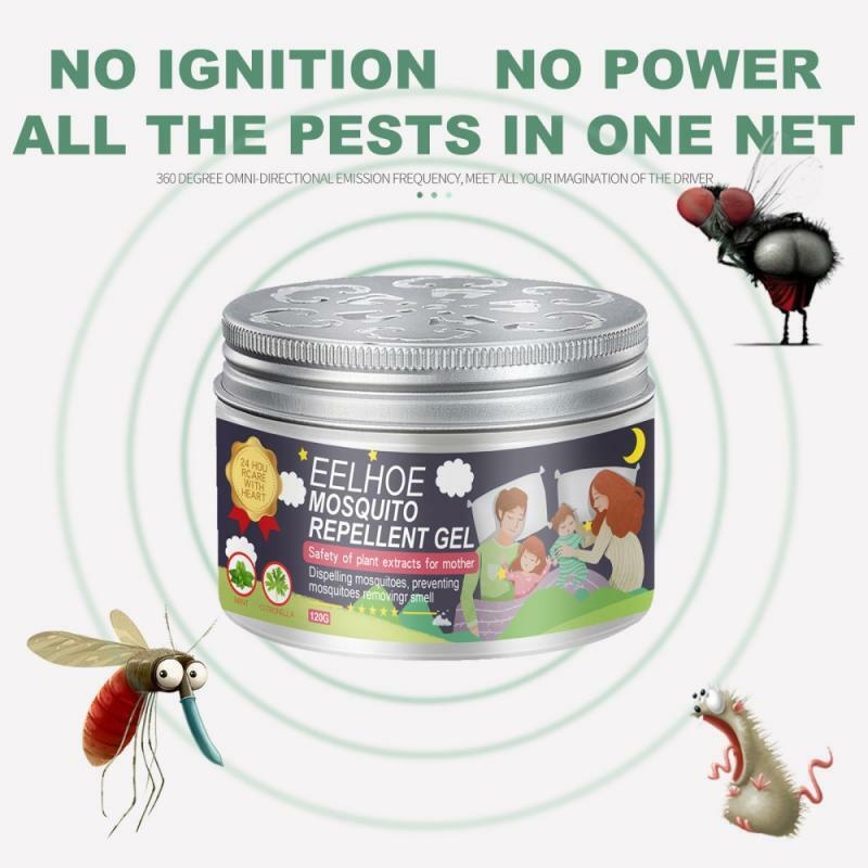 Verfügbar Für Schwangere Kinder Natürliche Mückenschutz Duft Gel Schutz Reine Citronella Anti-Insekt Moskito Werkzeug