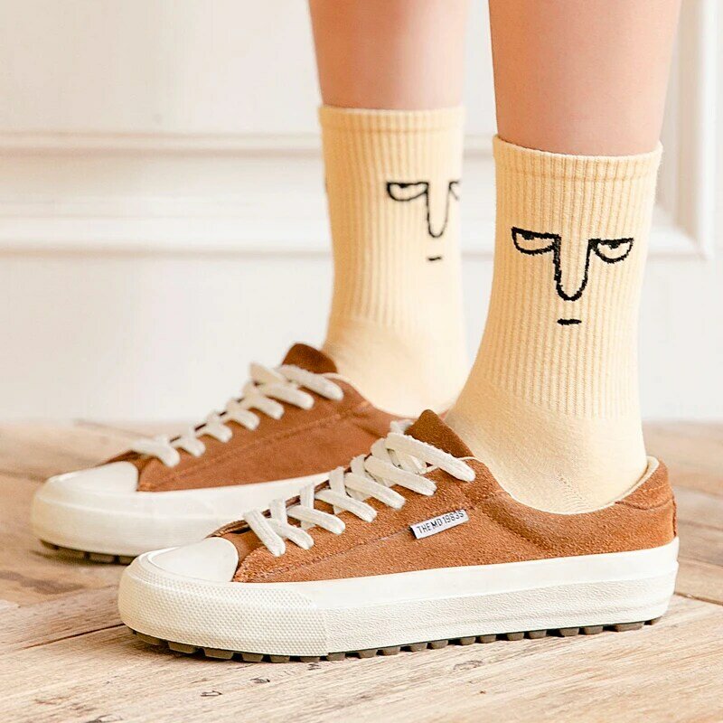 Instime-calcetines divertidos y coloridos para hombre y mujer, medias de algodón 100, estilo Kawaii, talla 35-42, Harajuku, Unisex, 1 par