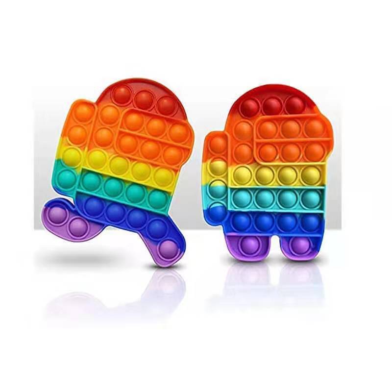Pop Bubble Fidget giocattoli Antistress adulti e bambini autismo esigenze speciali Figet Speelgoed Antistress popits regali giocattoli Popite
