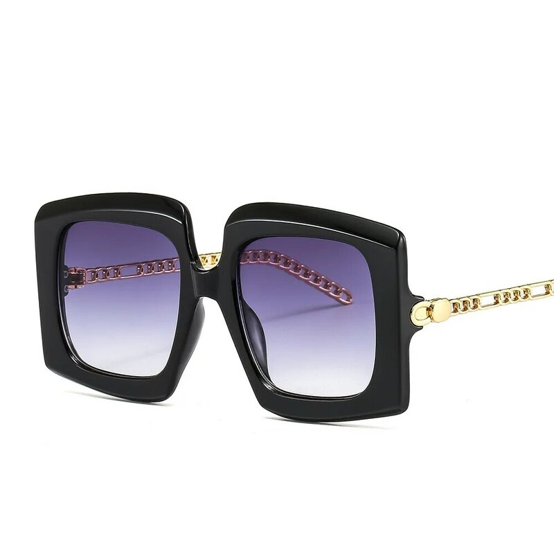 Übergroßen Quadratischen Sonnenbrille Frauen Vintage Designer Große Sonnenbrille Fashion Shades UV400 Männer Luxus Männlich-weibliche Brillen