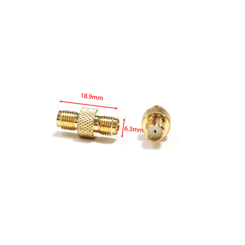 1PC 2PC 3PC SMA female Switch Female RF Coax Connector Adapter Coupler Straight  Wholesale  Free Shipping