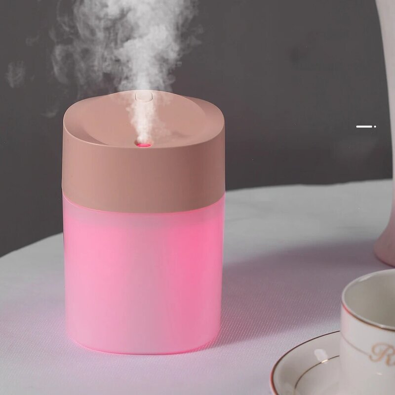 400ML Air Humidifier Ultrasonic Aromatherapy Diffuser Mini Portable Sprayer USB Essential Oil Atomizer With LED Lamp For Home
