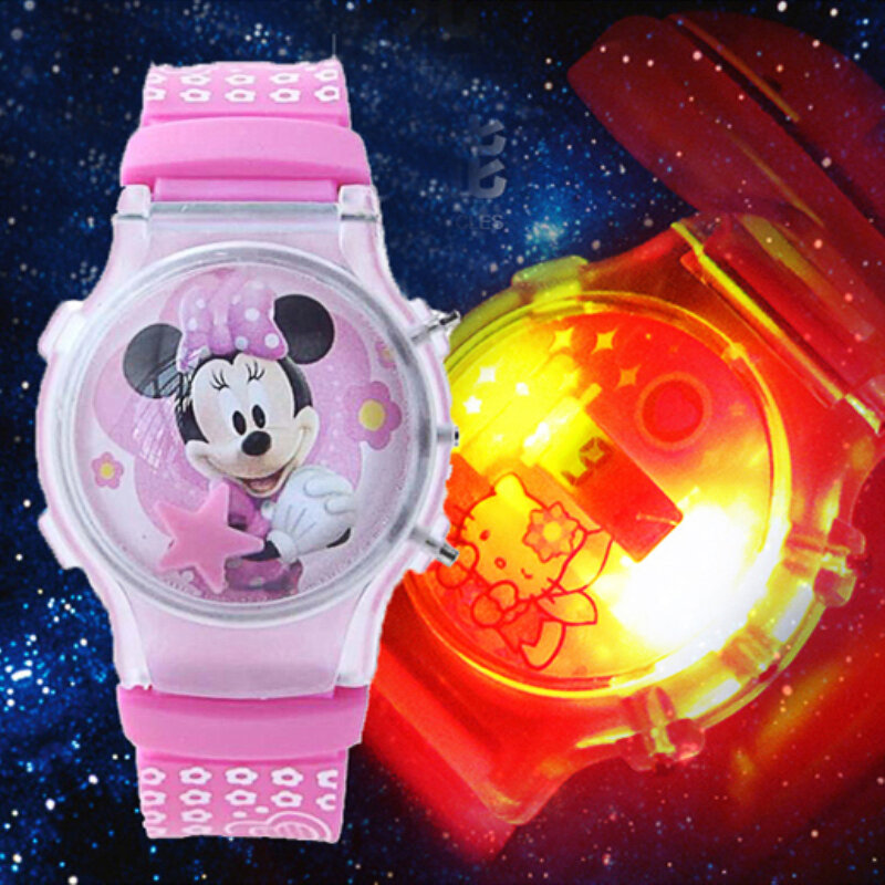 LED latarka Luminous Baby Toys zegarki dla dzieci dla dziewczynek chłopcy zegar silikonowy zegarek dziecięcy Jelly modny lampion zegarek dla dzieci