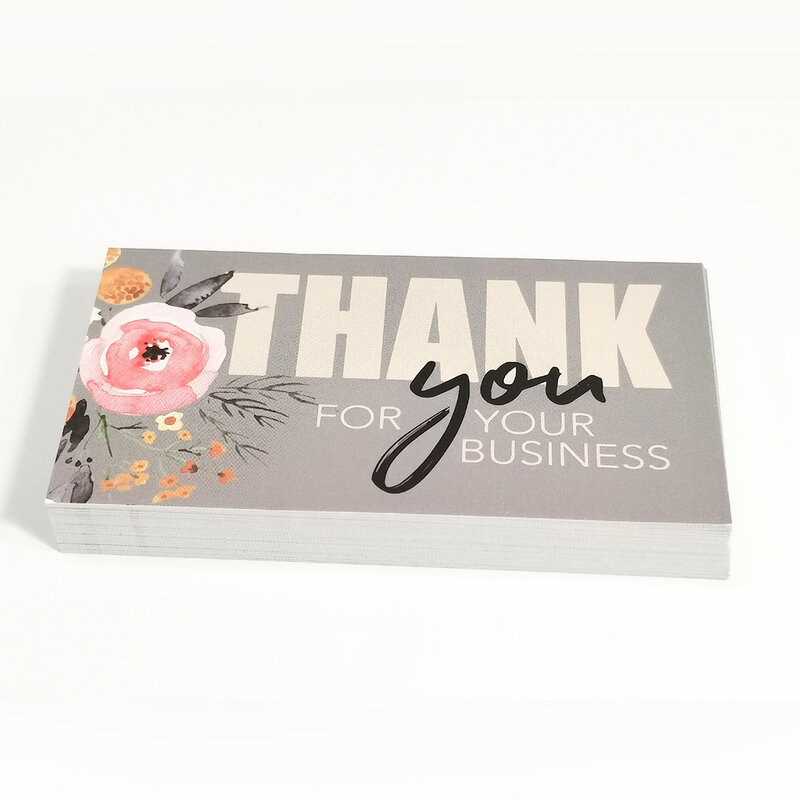 Tarjetas de agradecimiento de 30 estilos, tarjetas de decoración de regalo para tienda pequeña, etiquetas de agradecimiento por su pedido, 30 unids/paquete