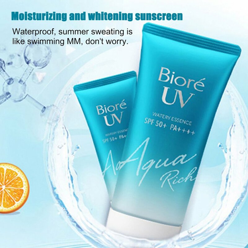 Sunscreen Cream Protector Facial Solar Sun Block Spf Gel Isolation Lotion Sun Cream Bleaching Facial Moisturizer Whitening Cream