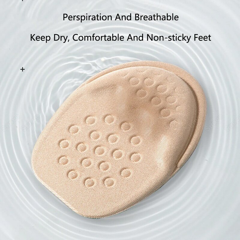 Half Insoles for Shoes Inserts Forefoot Insert Non-slip Sole Cushion Reduce Shoe Size Filler High Heels Pain Relief Shoe Pads