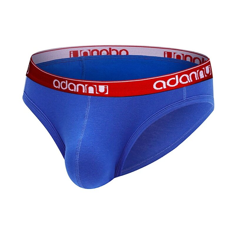 ADANNU Men's Underwear Men Sexy Briefs Jockstrap Pouch Cuecas Man Cotton Panties Thongs Mesh Underpants Gay Slip Homme Srting