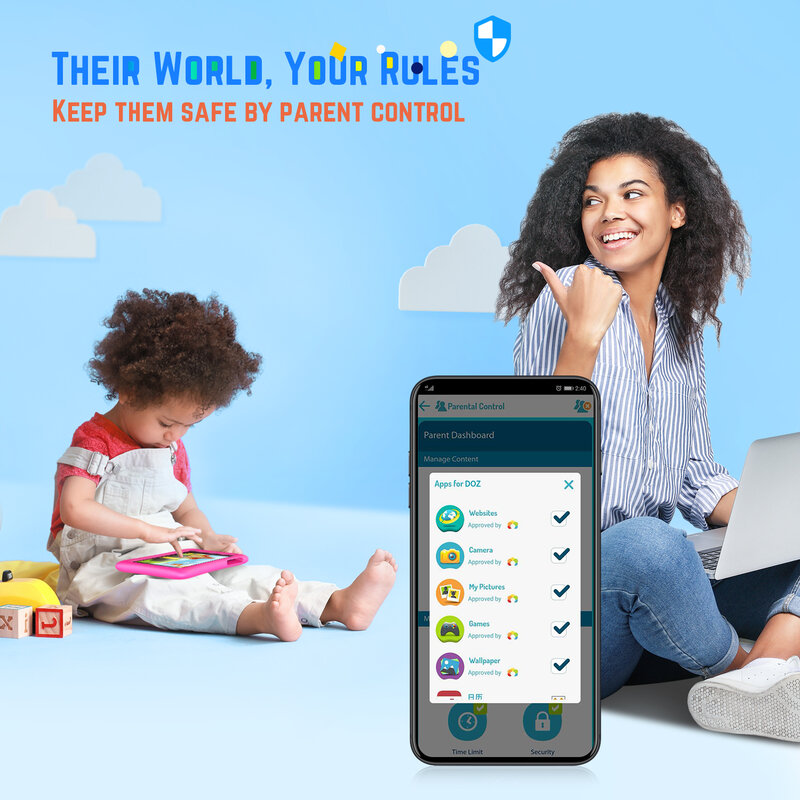 VANKYO-Tableta S8 para niños, dispositivo de 8 pulgadas, MatrixPad, WiFi, 2 GB de RAM, 32 GB de ROM, almacenamiento, pantalla HD, el mejor regalo para niños, cámara Dual