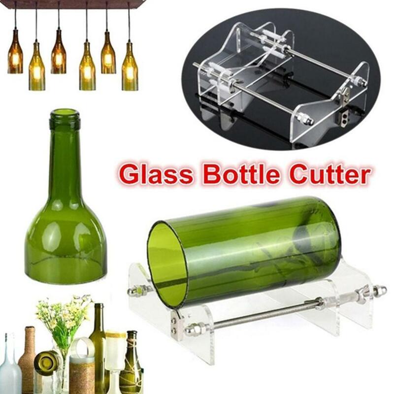 Szklany przyrząd do rozcinania butelek narzędzie profesjonalne do butelek stop szklany nóż maszyna radełko do butelek Superhard piwo Cuttin Q0V9