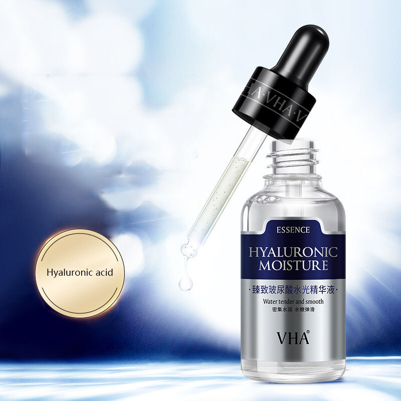 30ML Facial Essence Hyaluronic Acid Moisturizing Oil Control Brightening Skin Color Anti-aging Shrink Pore Anti-dry Skin Care