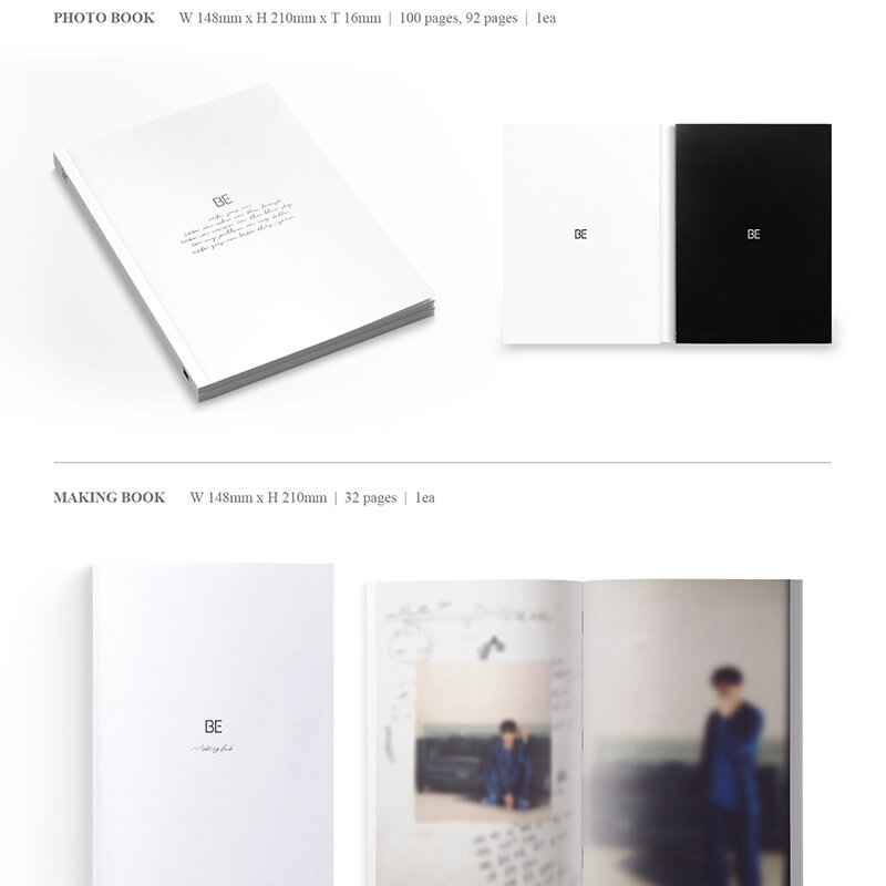 KPOP Bangtan Boys BE MAP OF THE SOUL:7 photo album with 16pc photo 8pc bookmarks Collection Photocard
