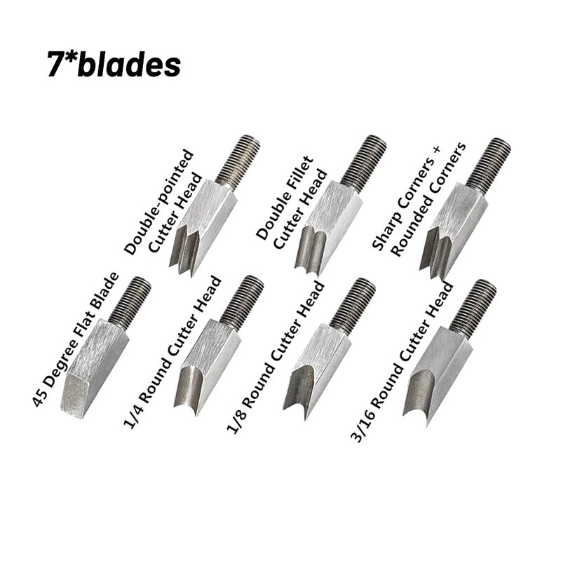 Handheld Chamfer Plane Woodworking Trimming45 Degree Bevel And Cutter Head Aluminum Alloy + ABS Plastic+ Carbon Steel Hand Tools