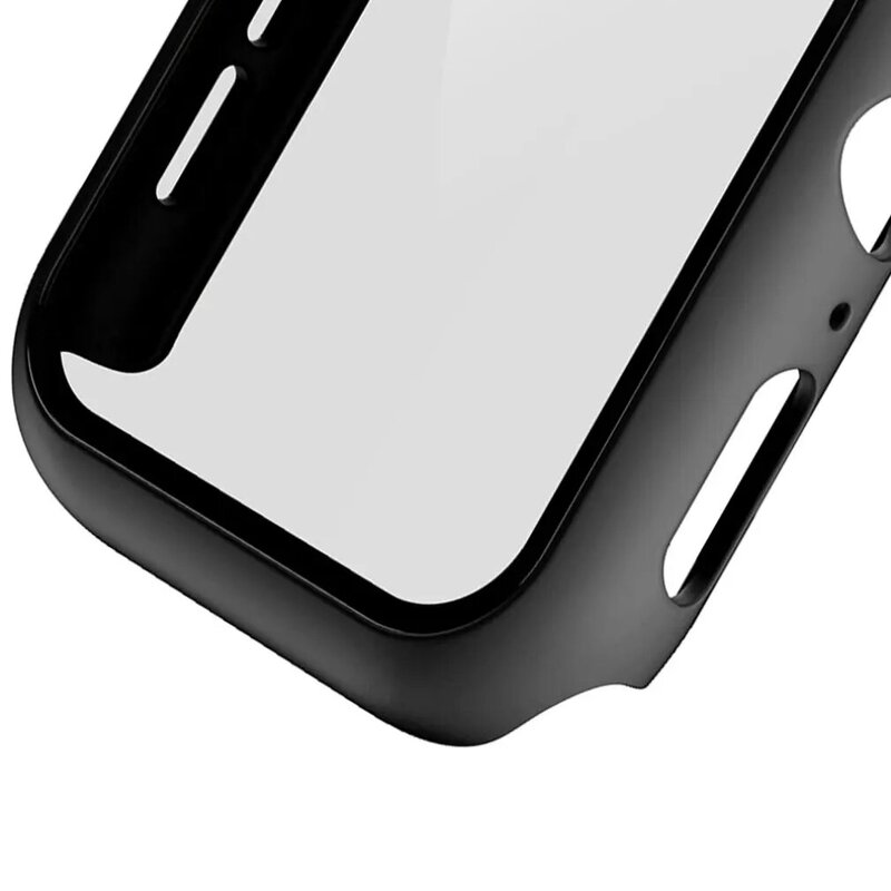 360 magro assista capa para apple assista caso 6 se 5 4 3 2 1 42mm 38mm macio claro tpu protetor de tela para iwatch 4 3 44mm 40mm