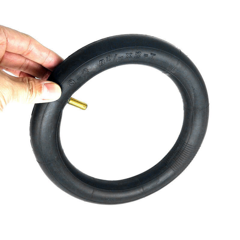 Tubo interno de neumático para patinete eléctrico Xiaomi Mijia M365, repuesto de alta calidad, 2 uds., 8 1/2x2