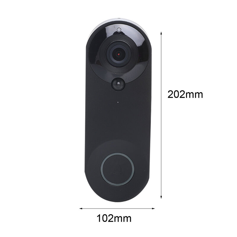 Novo 1080pwifi vídeo de vigilância intercom campainha tocando telefone visual olho de segurança em casa câmera de alta definição