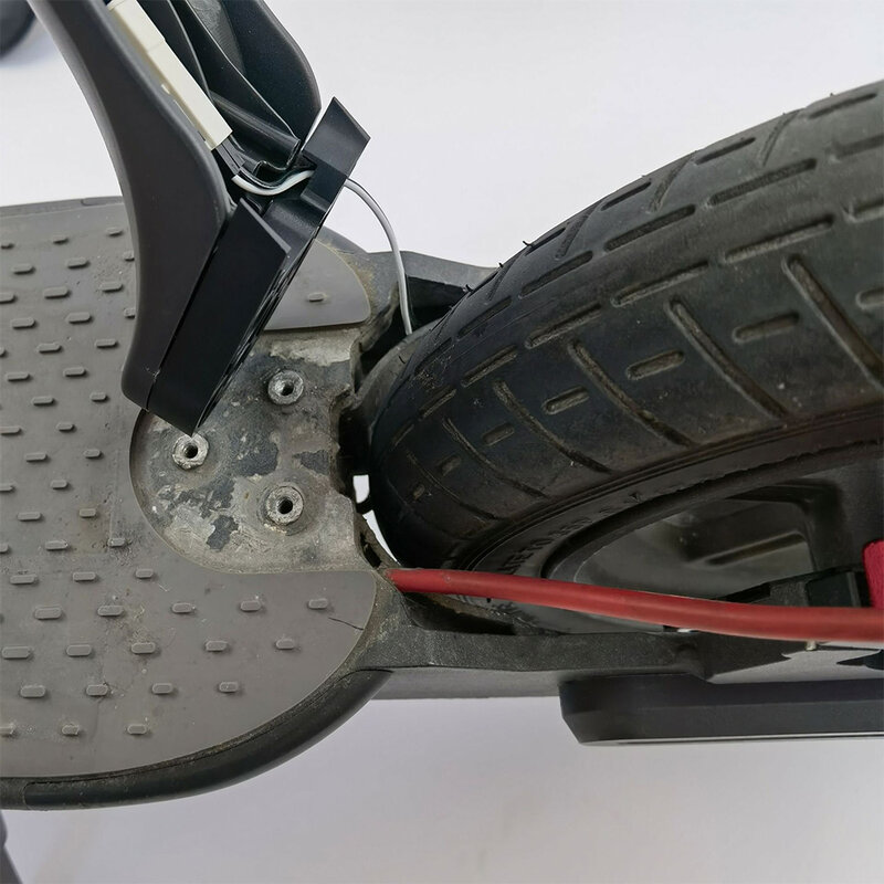 Scooter elétrico paralama suporte gaxeta conjunto 10 "pneu acessórios à prova de choque adequado para xiaomi m365/1s/pro/pro2