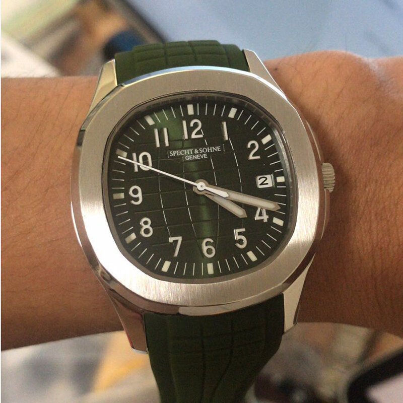 นาฬิกาผู้ชายสีดำ Dial ยาง Silicon Band Date Chrono Mens ธุรกิจชายนาฬิกากันน้ำ Luxuries Men นาฬิกาข้อมือสำหรับผู้ชาย