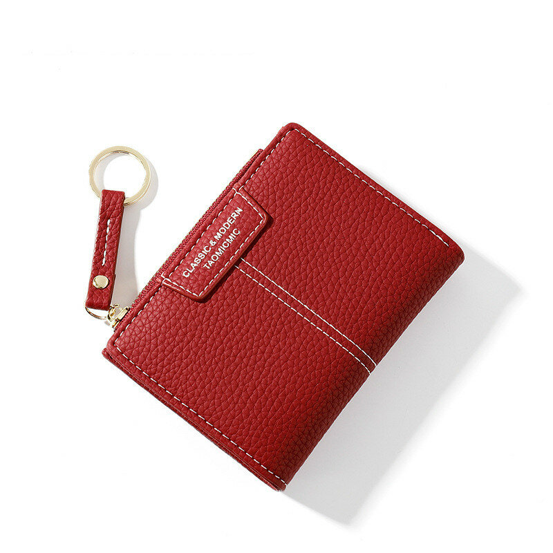 المرأة المحفظة الصغيرة لطيف محفظة المرأة قصيرة بولي Leather جلد النساء محافظ سستة المحافظ portfeuille الإناث محفظة مخلب