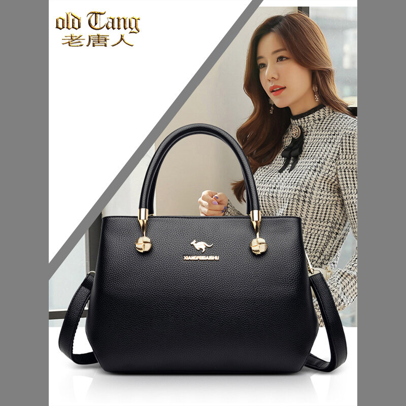 OLSITTI High Quality Solid Color Shoulder Bags for Women 2021 New Designer Bag Luxury Retro Leather Crossbody Women's Handbag