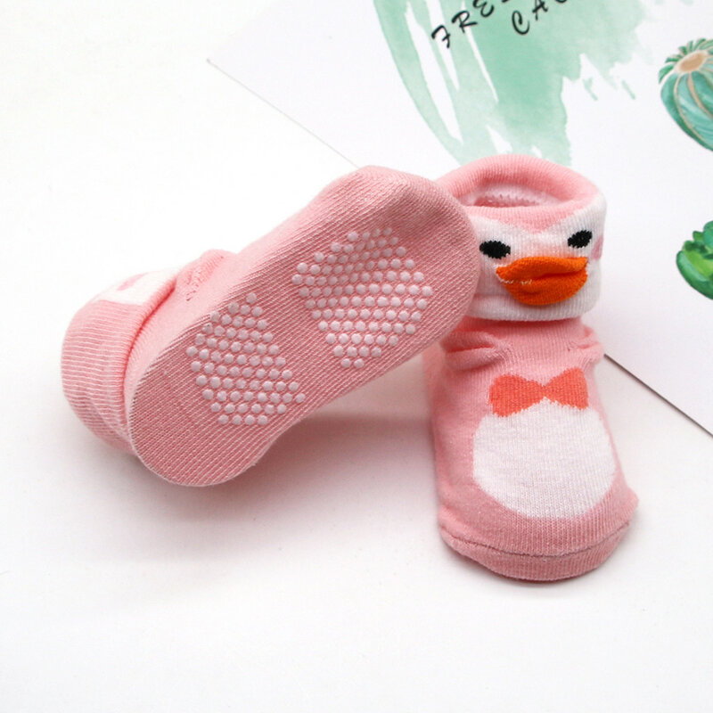 Calcetines para los recién nacidos bebé de dibujos animados lindo calcetines para niñas delgada suave de algodón de niño Calcetines niños estampado Animal calcetines Medias