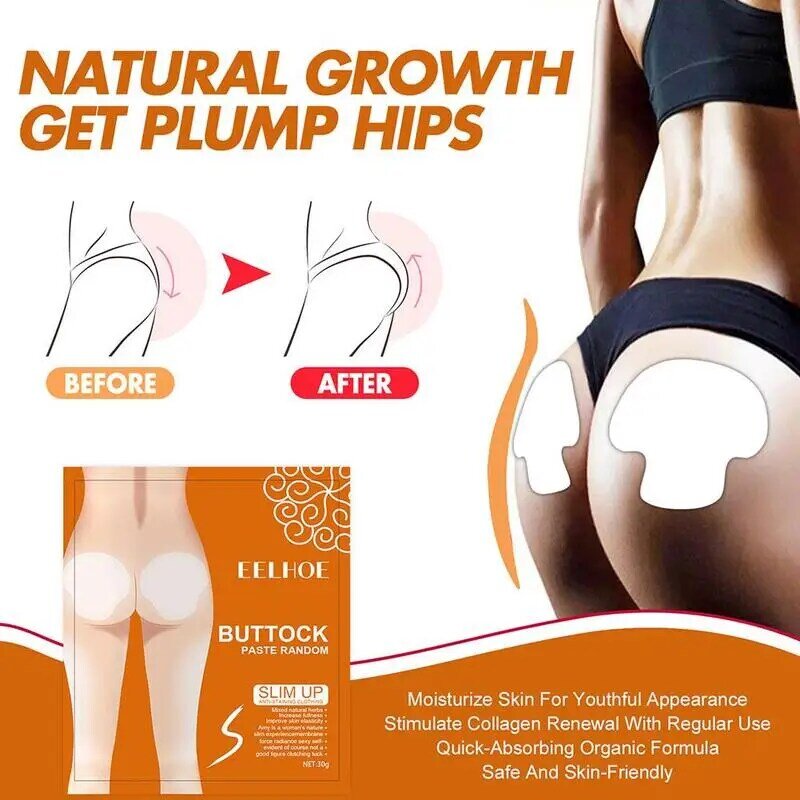 Eelhoe Butt-Lift Shaping Patch Buttock Lifting Pulling Tightening Buttocks Beauty Buttocks Massage Shaping Extracts Buttock