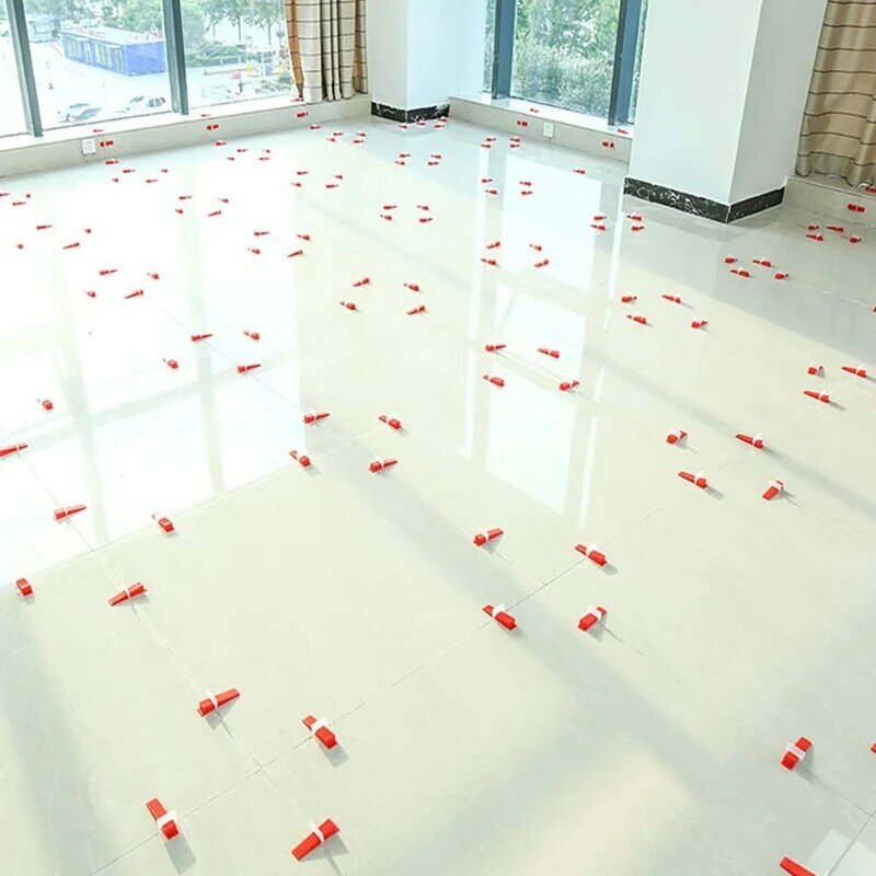 400Pcs Tile Leveling System Tiles Leveler Spacers Lippage Free Tile and Stone Installation for Leveling Spacer Clips 3mm