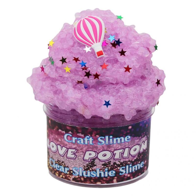 Juguete de Slime de 50ML, suave, seguro, regalo de cumpleaños, masilla flotante, juguete de Slime para relajarse