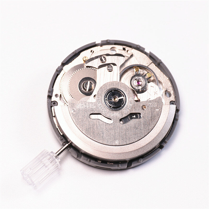 Japan NH35 movement NH35A high precision mechanical automatic winding movement for seiko 5 SKX007 skx009watch men's modification